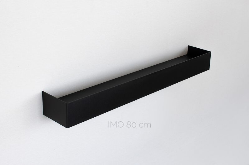 czarna polka pod prysznic IMO 80cm IMOdesign 1 | Akcesoria łazienkowe - IMOdesign