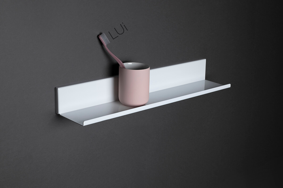 biała półka LUi IMOdesign | Nowoczesne akcesoria łazienkowe - IMOdesign